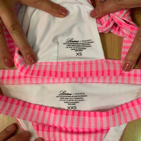 Lovers + Friends Pink Gingham Bikini - Picture 4 of 5